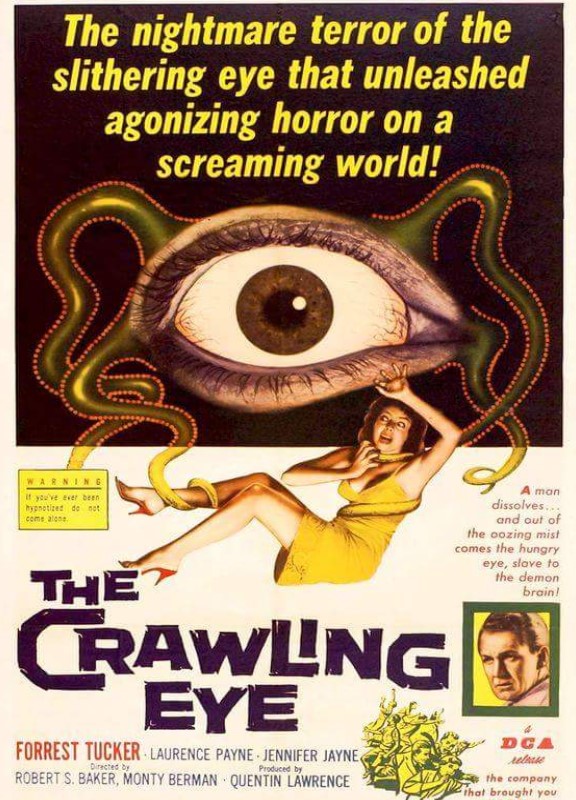 crawling eye poster